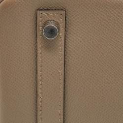 Hermes Craie Epsom Leather Palladium Plated Birkin 30 Bag