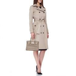 Hermes Craie Epsom Leather Palladium Plated Birkin 30 Bag