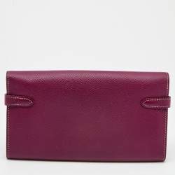 Hermès Tosca Epsom Leather Kelly Classic Wallet