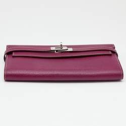 Hermès Tosca Epsom Leather Kelly Classic Wallet
