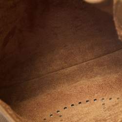 Pre Owned Hermes Beige De Weimar Taurillon Clemence Leather Evelyne III PM Bag