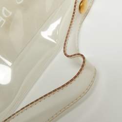Hermes Transparent Vinyl Souvenir De L'Exposition Kelly 40 Bag
