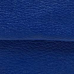 Pre Owned Hermes Bleu Electrique Chevre Mysore Leather Bastia Coin Purse