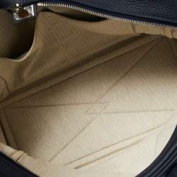 Pre Owned Hermes Bleu Nuit Togo Leather Victoria II Bag