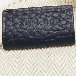 Pre Owned Hermes Bleu Nuit Togo Leather Victoria II Bag