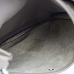 Pre Owned Hermes Etain Taurillon Clemence Leather Evelyne III Bag