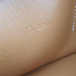 Pre Owned Hermes Dogon Togo Gold L Ladies Long Wallet