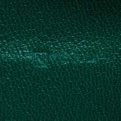 Pre Owned Hermes Vert Emeraude Shiny Alligator Leather Bearn Wallet