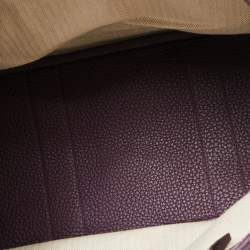 Pre Owned Hermes Cassis Negonda Leather Garden Party 36 Bag