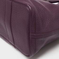 Pre Owned Hermes Cassis Negonda Leather Garden Party 36 Bag