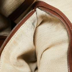 Pre Owned Hermes Gold Negonda Leather Garden Party 36 Bag