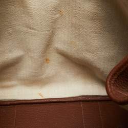 Pre Owned Hermes Gold Negonda Leather Garden Party 36 Bag