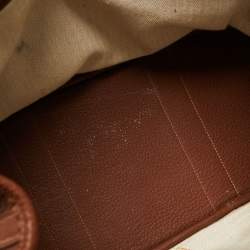 Pre Owned Hermes Gold Negonda Leather Garden Party 36 Bag