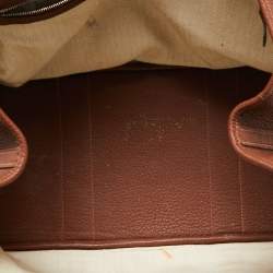 Pre Owned Hermes Gold Negonda Leather Garden Party 36 Bag