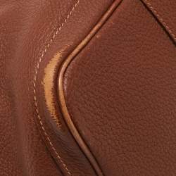 Pre Owned Hermes Gold Negonda Leather Garden Party 36 Bag