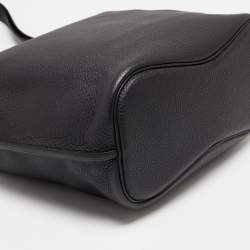 Pre Owned Hermes Prunoir Fjord Leather Palladium Hardware So Kelly 26 Bag