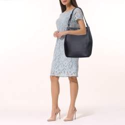 Pre Owned Hermes Prunoir Fjord Leather Palladium Hardware So Kelly 26 Bag