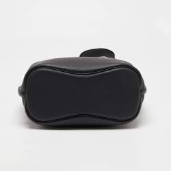 Pre Owned Hermes Prunoir Fjord Leather Palladium Hardware So Kelly 26 Bag