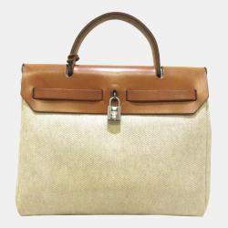 Pre Owned Hermes Brown Herbag PM