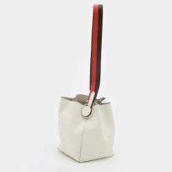 Pre Owned Hermes Craie Evercolor Leather Licol Bag 
