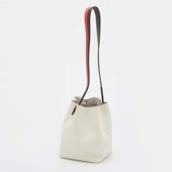 Pre Owned Hermes Craie Evercolor Leather Licol Bag 