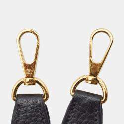 Hermes Noir Taurillon Clemence Leather Evelyne TPM Bag 