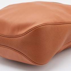 Pre Owned Hermes Gold Swift/Vache Hunter and Taurillon Clemence Leather Virevolte 24 Bag