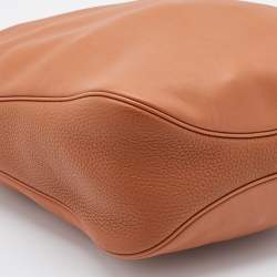 Pre Owned Hermes Gold Swift/Vache Hunter and Taurillon Clemence Leather Virevolte 24 Bag