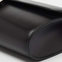 Pre Owned Hermes Black Box Calf Leather Egee Clutch