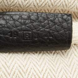 Pre Owned حقيبة هيرمس فيكتوريا II فور توت جلد كليمينس أسود 35