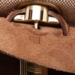 Hermes Natural/Havane Toile and Leather 2-in-1 Herbag Backpack