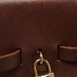 Hermes Natural/Havane Toile and Leather 2-in-1 Herbag Backpack