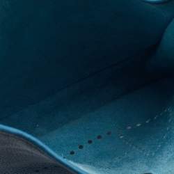 Pre Owned Hermes Bleu Jean Togo Leather Evelyne III PM Bag