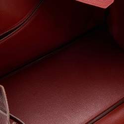 Hermes Sienne Taurillon Clemence Leather Palladium Finish Birkin 40 Bag