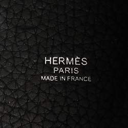 Pre Owned Hermes Black Togo Leather Picotin Lock 18 Bag
