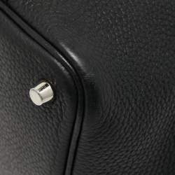 Pre Owned Hermes Black Togo Leather Picotin Lock 18 Bag