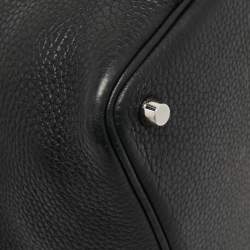 Pre Owned Hermes Black Togo Leather Picotin Lock 18 Bag