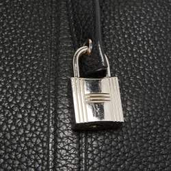 Pre Owned Hermes Black Togo Leather Picotin Lock 18 Bag