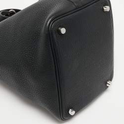 Pre Owned Hermes Black Togo Leather Picotin Lock 18 Bag