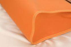 Pre Owned Hermes Orange  Leather Herbag 31 Shoulder Bag 