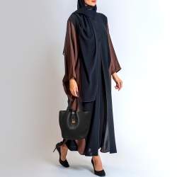 Hermes Black Clemence Leather Gold Finish Picotin Lock 22 Bag