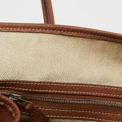 Pre Owned Hermes Gold Negonda Leather Garden Party 36 Bag