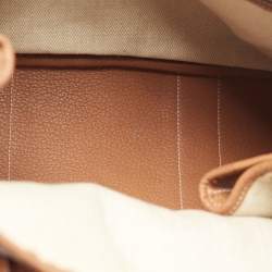 Pre Owned Hermes Gold Negonda Leather Garden Party 36 Bag
