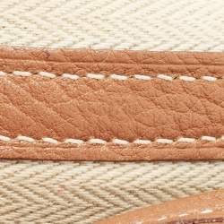 Pre Owned Hermes Gold Negonda Leather Garden Party 36 Bag