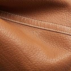Pre Owned Hermes Gold Negonda Leather Garden Party 36 Bag