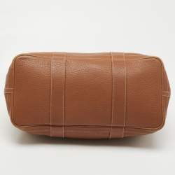 Pre Owned Hermes Gold Negonda Leather Garden Party 36 Bag