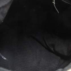 Hermes Beige/Black Canvas Saxo MM Bucket Bag