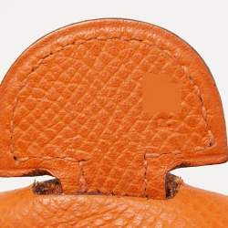 Hermes Orange Epsom Leather Evelyne I PM Bag