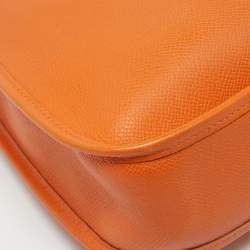 Hermes Orange Epsom Leather Evelyne I PM Bag