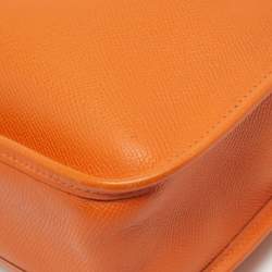 Hermes Orange Epsom Leather Evelyne I PM Bag